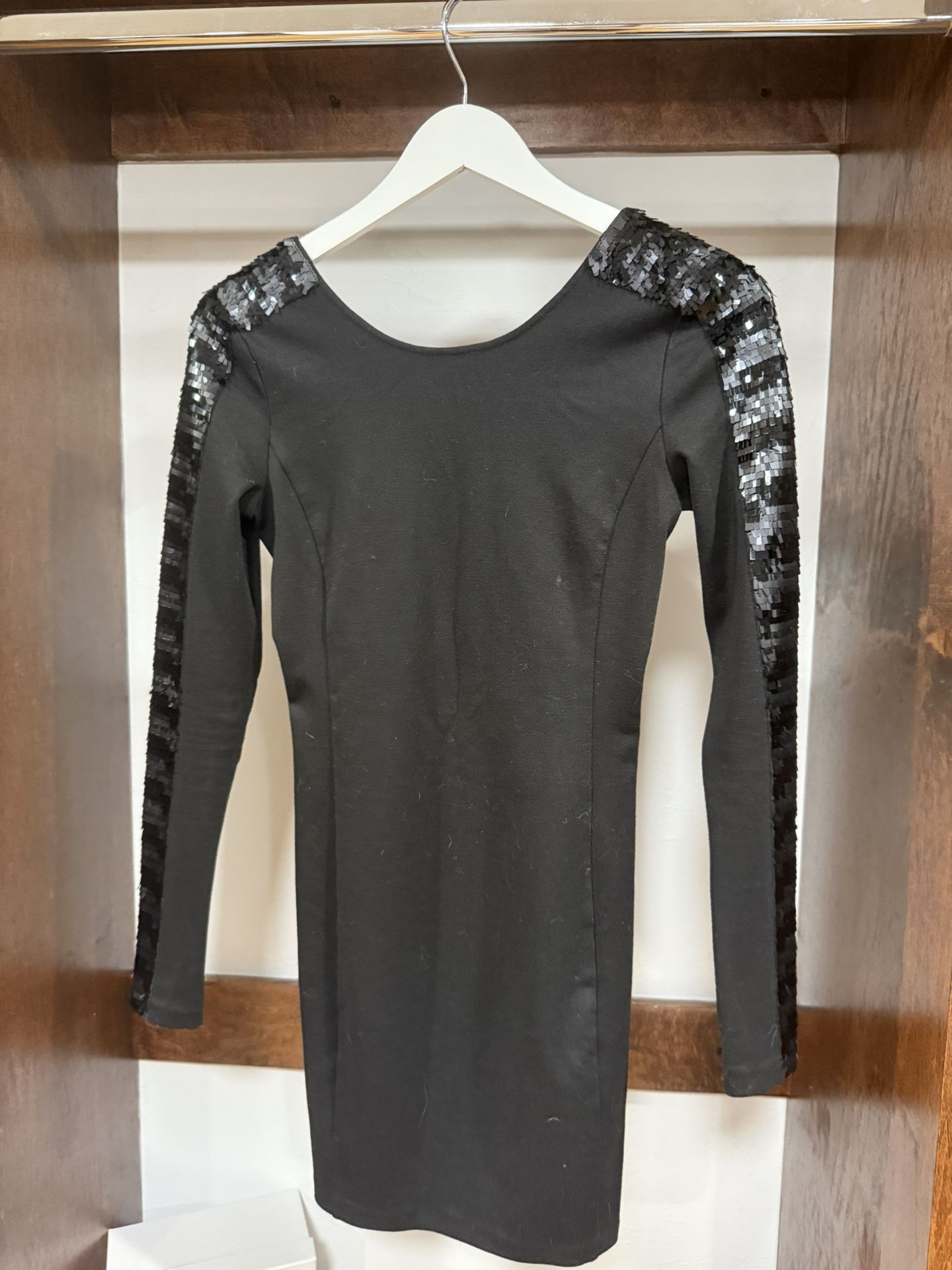 Women Black Cocktail Dress 