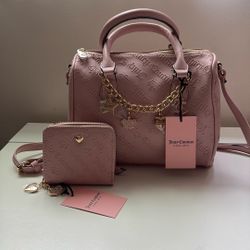 Juicy Satchel Bag With Matching Wallet 