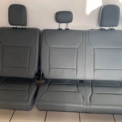 2015 To 2024 Ford F150 F250 F350 Leather Rear Seat 40/60 Bench