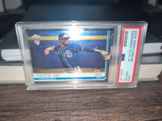 Fernando Tatis Jr Topps Chrome Rookie card #203 Psa 10 Topps 410 PSA 10