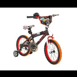 ✨️ $90 Hot Wheels 16" Children's Bike Black/ Orange W#139 MAIN