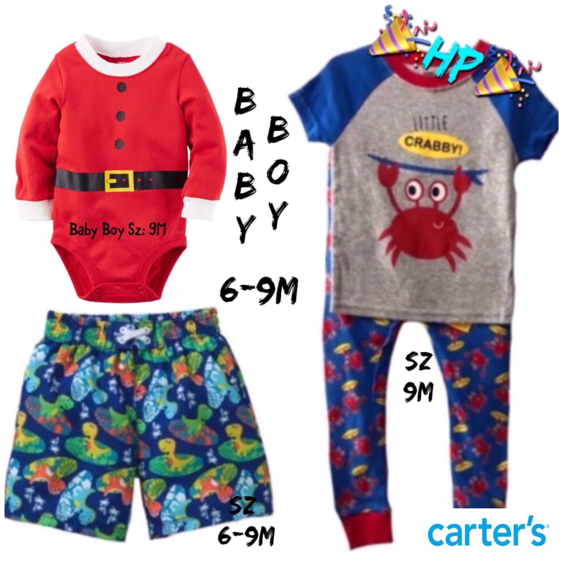 Final Sale NWT Baby Boy Sz: 6-9M 4Piece Set