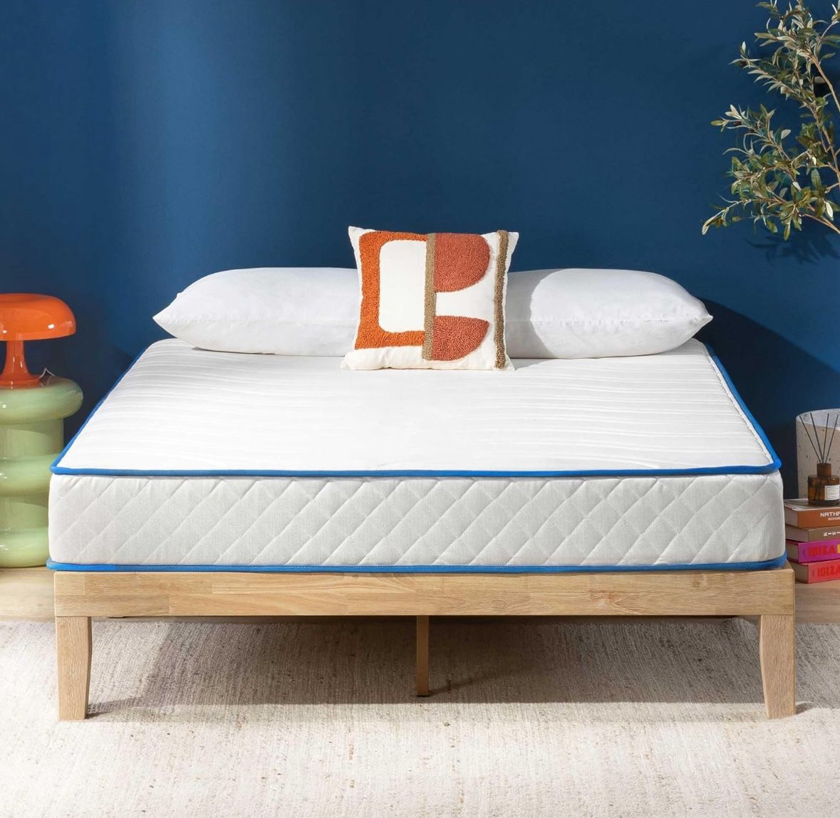 Brand New Queen Size Mattress 150$ Or $250 With New Bed Frame Included