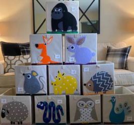 Toy Storage Bins (3 Sprouts Brand)