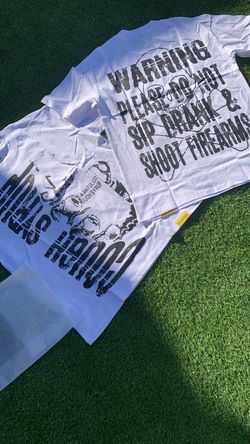 Awful Lot Of Cough Syrup Warning Tee