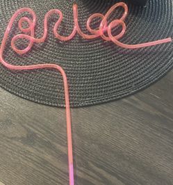 Super Cute Bride-to-be Straw🤍💕👰🏻‍♀️✨