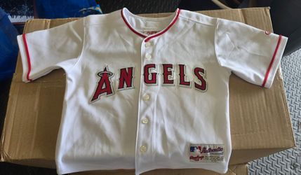 Rawlings Los Angeles Anaheim Angels Baseball Jersey Kid Size 7