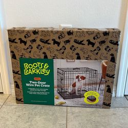 Two Door Wire Pet Crate/small