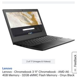 Lenovo - Chromebook 3 11" Chromebook $125