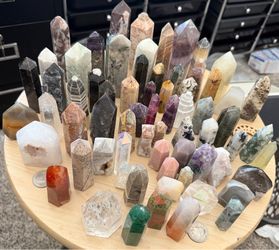 assorted stone towers bundle