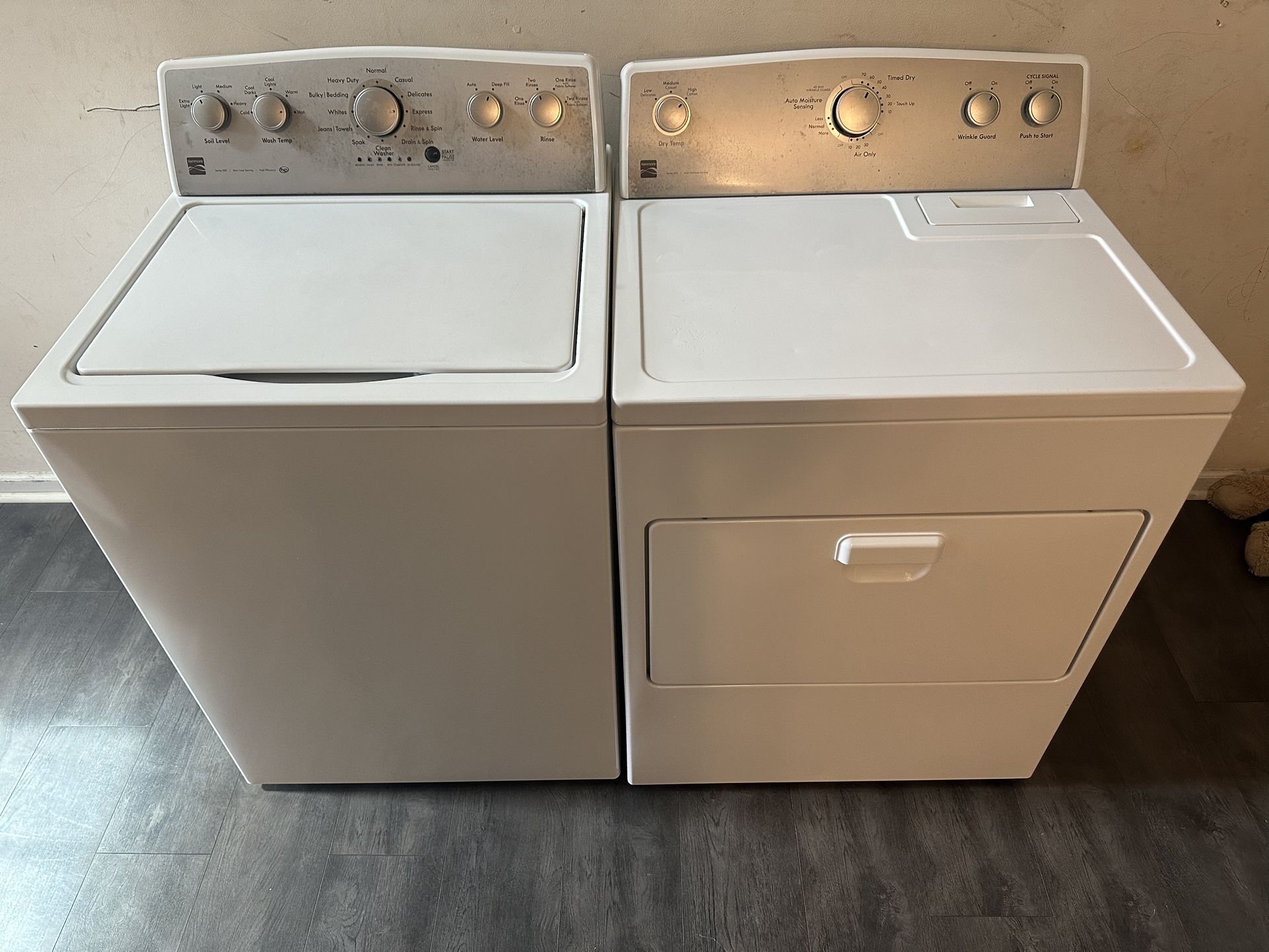 Kenmore Washer And Dryer Set