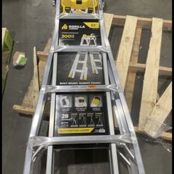 (New) 22” Gorilla Ladder