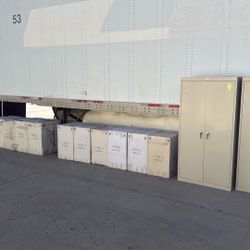 Free New File Cabinets,stool,partition Cubicle Walls