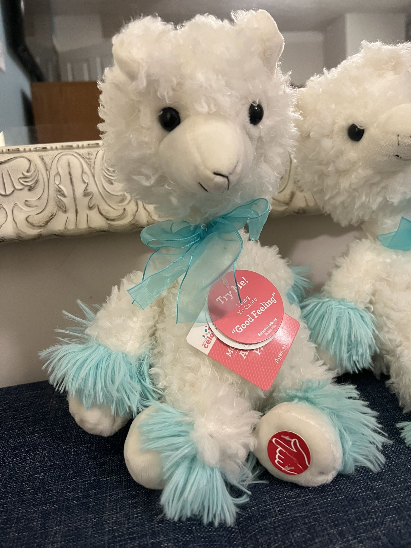 Dan Dee Collector's Choice singing animated plush llama New w/tags