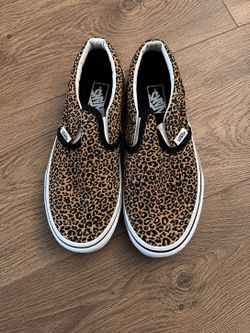 Vans Classic Slip-On Leopard Print Sneakers