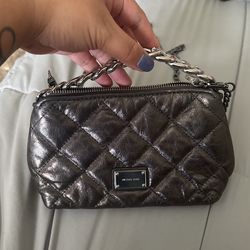Charcoal Gray Michael kors Bag  