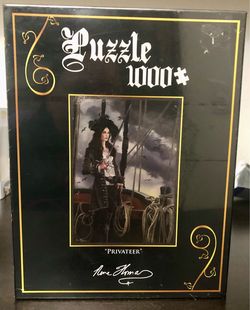 🏴‍☠️2012 Andrews+Blaine Nene Thomas Privateer Pirate 1000 Piece Jigsaw Puzzle🧩