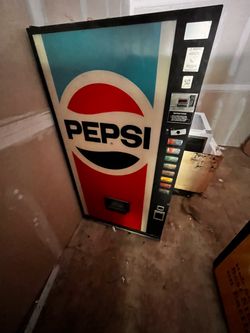 Pepsi vending machine