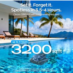 Vendo robot aspirador de piscina inteligente de la marca RERIOU. Lo compré en Amazon por $560 dólares y nunca se llegó a usar, está completamente nuev