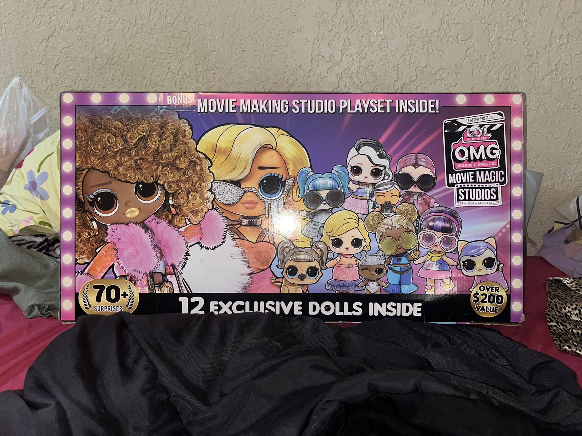 Lol Surprise Doll Movie Making Studio Play set 