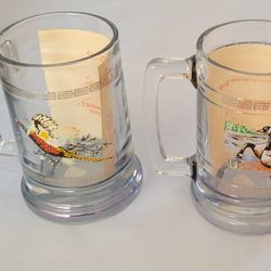 Vintage Princess House Crystal Mugs