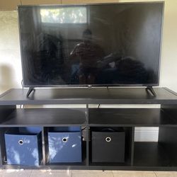 4K TV + TV STAND