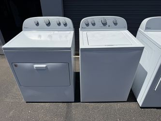 Whirlpool washer and electric dryer with heavy duty agitator 3.5&7.0 CUFT