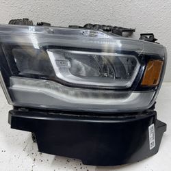 2019 - 2024 DODGE RAM 1500 Left LED Headlight Assembly (contact info removed)3AA OEM