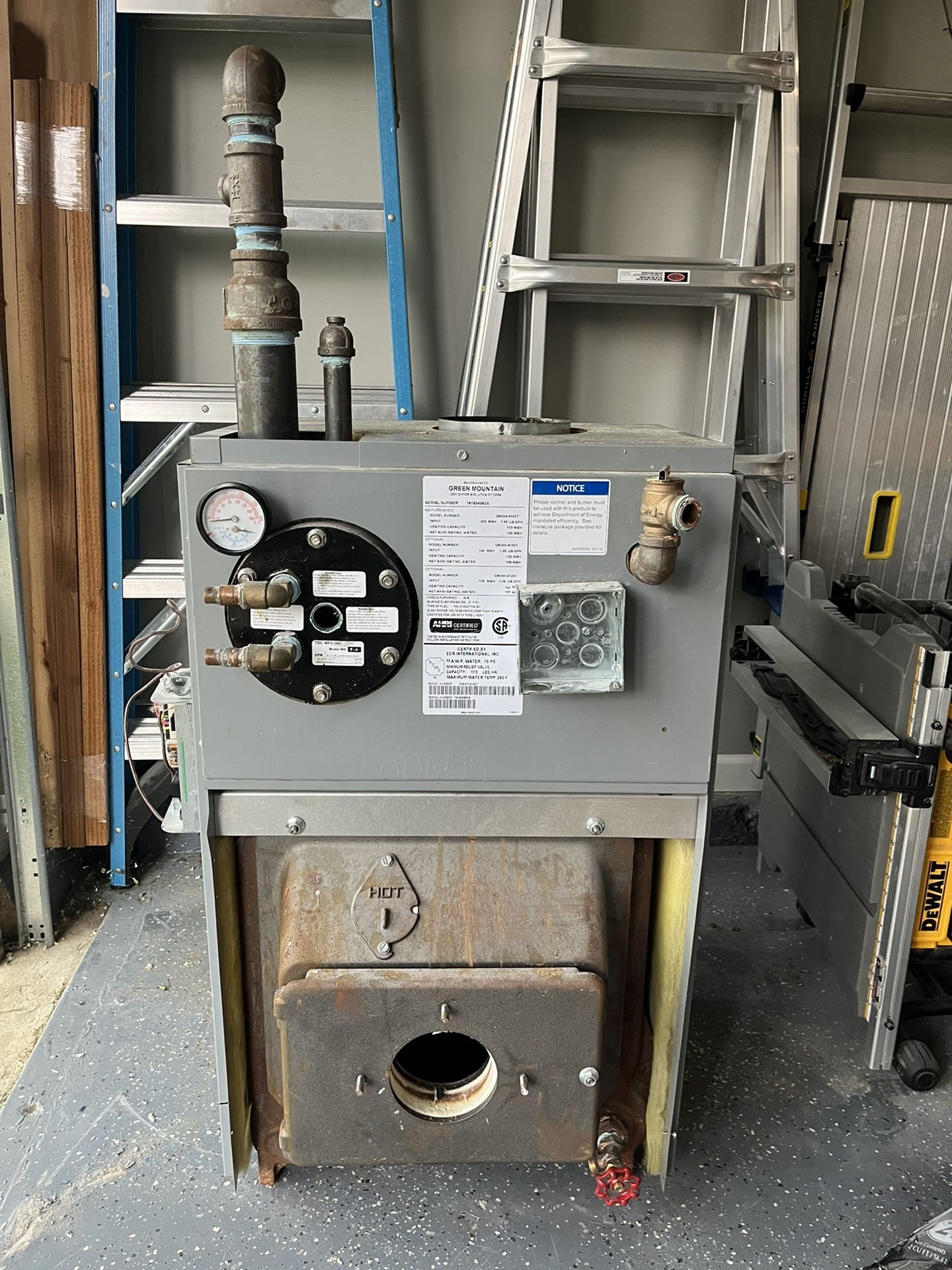 2019 Green Mountain Boiler - 150,000 BTU’s