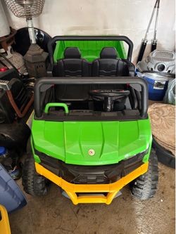 Garvee Ride - P Series: 2-Seater Ride on Car,6X6 24V Kids Ride On Dump Truck with Remote Control Electric Utility Vehicles UTV Battery Powered 6 Wheel