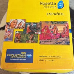 Rosetta Stone Spanish 1-5