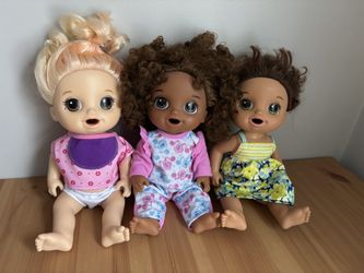 Hasbro Baby Alive Lot -Baby Dolls 