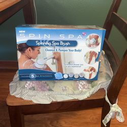 Spinning Spa Brush New Never Used