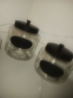 GLASS JARS $10