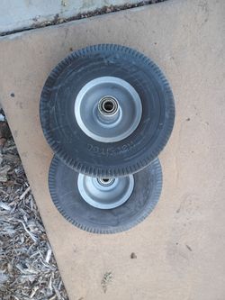 Flat-Free Utility Wheels – Set of 2