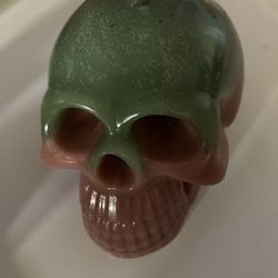 Homemade Skull Candle Multicolor Im’Perfect natural made 