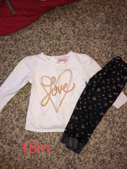 Little girls outfit 18m