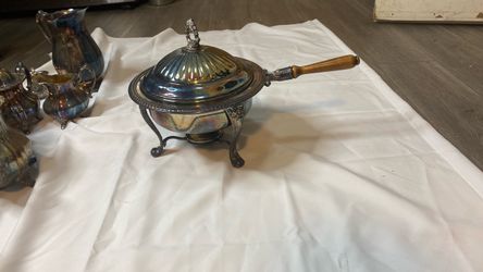 Vintage FB Rodger’s Silver-Plated Chafing dish set