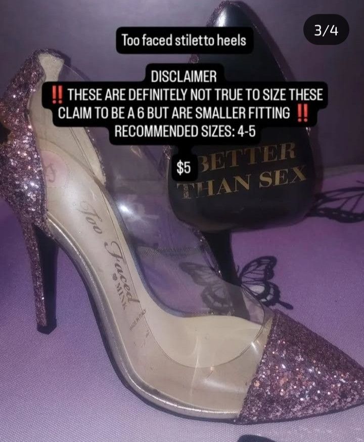 BRAND NEW stilletto Heels