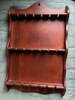 Vintage spoon rack