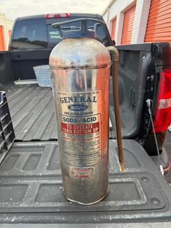 Vtg Fire Extinguisher OBO