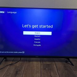 Vizio 4K 40" TV with Roku Stick