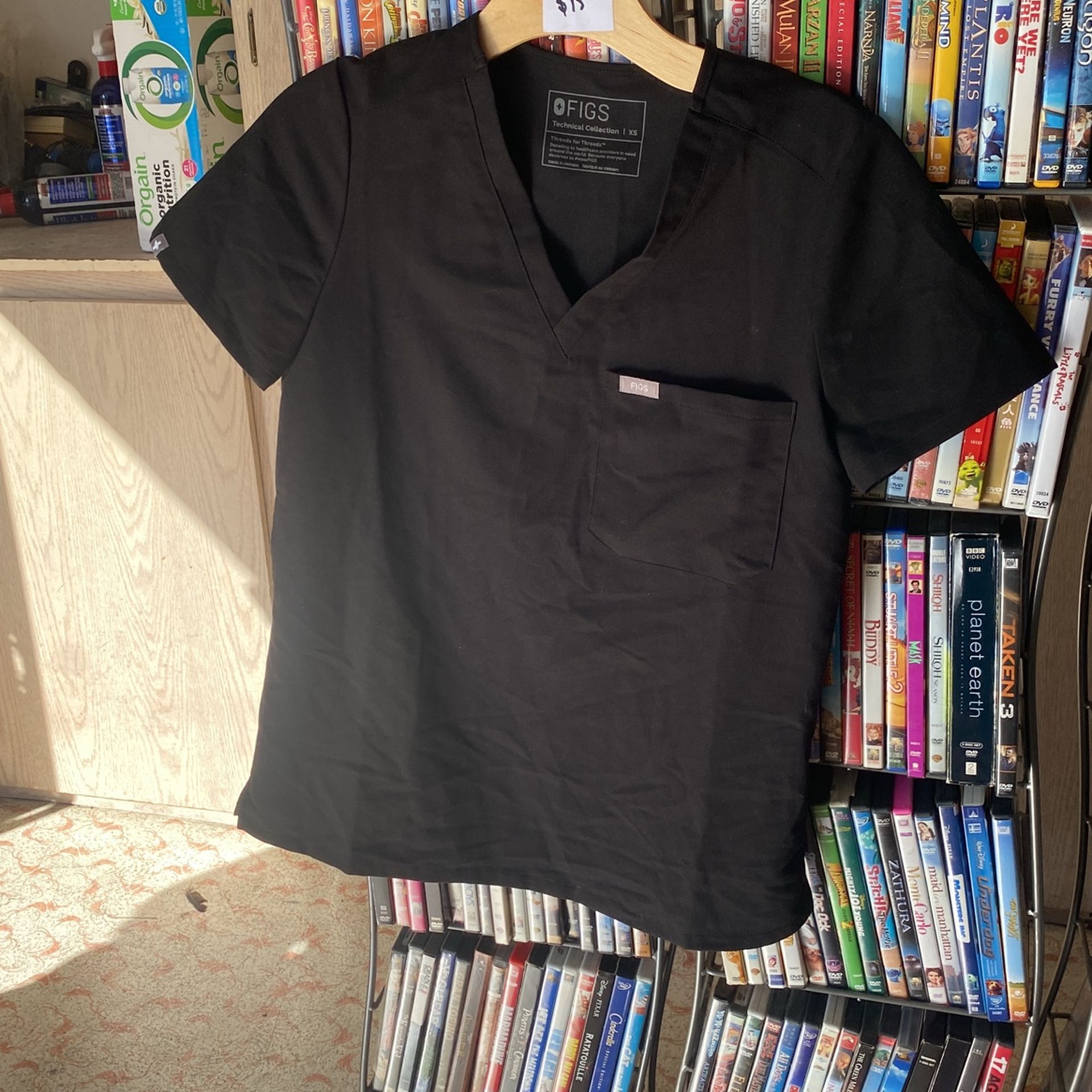Figs Scrubs Woman’s Black