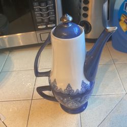 Tea Pot And Cup For One