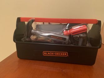 black and decker junior tool box