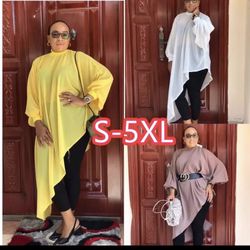 Yellow Large and XL this shirt runs big so it can fit up to a 2x