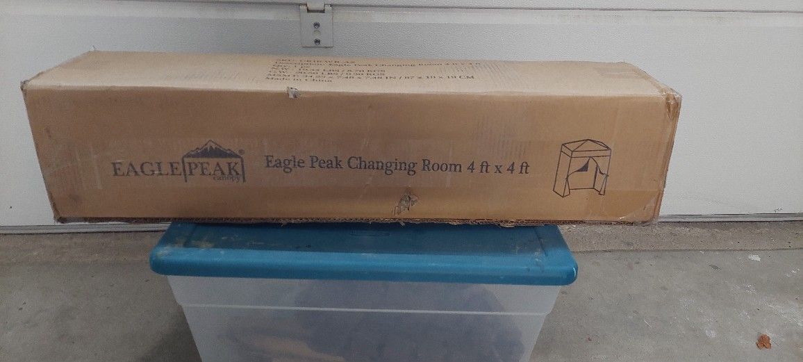 New Eagle Peak Changing Room 4x4'