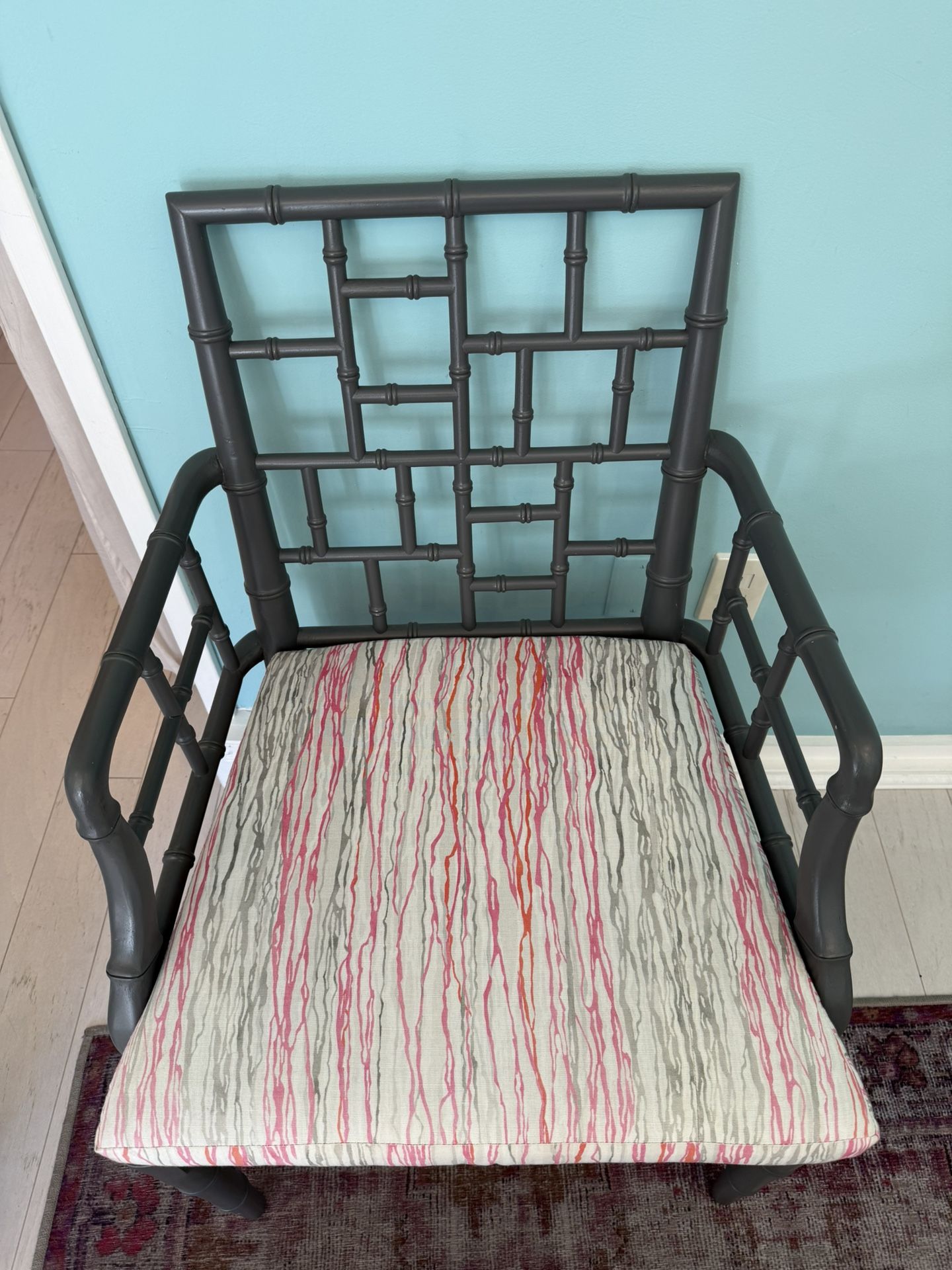 Cane Chair With Cushion