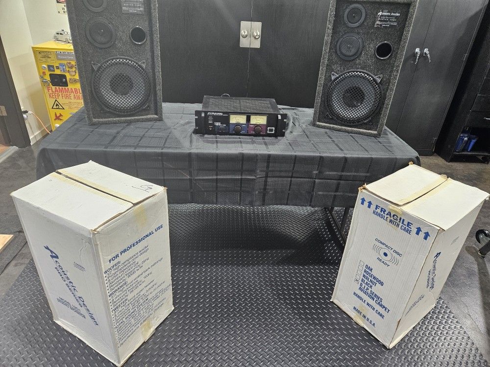Acoustic Design Pro Series Speakers