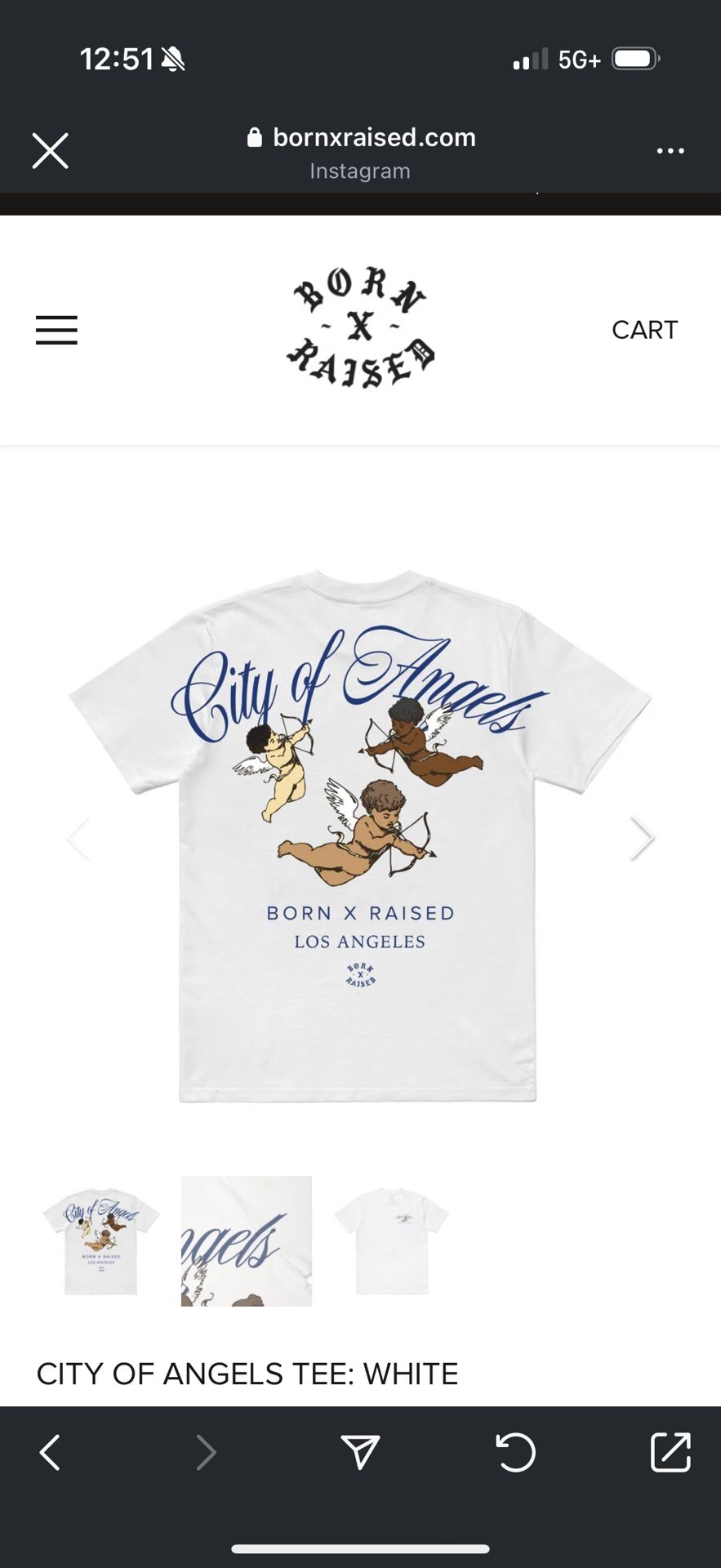Born X Raised Small Shirt